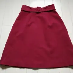 ★最終値下げ★プロポーション　台形スカート　真紅　サイズ1