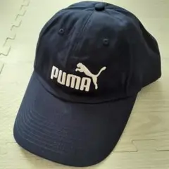 PUMA キャップ ネイビー 刺繍ロゴ