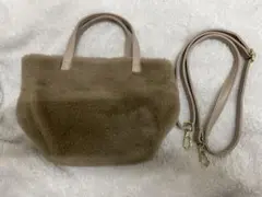 ファーバッグ ハンドバッグ
