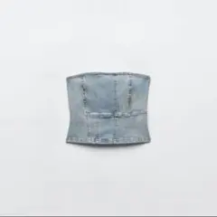 zara デニムトップス ゎ