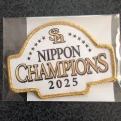 福岡ソフトバンクホークス 2025優勝記念ワッペンシールのサムネイル