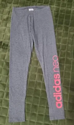 adidas neo グレー レギンス Mサイズ