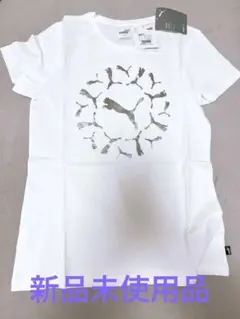 【新品未使用】プーマ　レディース　Lサイズ　白半袖Tシャツ 678478 02