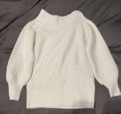 ラグナムーンオフショルダーニット