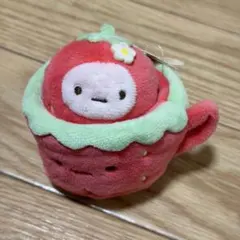 【新品・タグ付】すみっコぐらし たぴおか ストロベリー ケーキ てのりぬいぐるみ 新品・タグ付】すみっコぐらし たぴおか ストロベリー ケーキ てのり