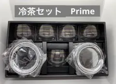 昭和レトロ　佐々木硝子　Prime 冷茶セット　トレー付き　5客　特価品　美品