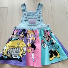 ミニーマウス ジャンバースカート 100cm~