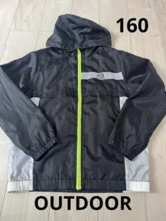 OUTDOORアウトドア　男の子アウター　シャカシャカジャンパー　薄手　160