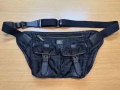 BURBERRY バーバリー チェック ボディバッグ 黒 送料込み