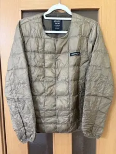 GRAMICCI×TAIONインナーダウンジャケット　M ベージュ