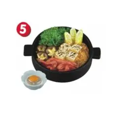 リーメント ぷちサンプル　みんなでごはん ⑤すきやき