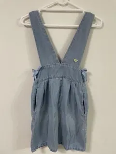 ジャンバースカート 130 デニムスカート