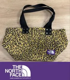 THE NORTH FACE PURPLE LABELレオパード トートバッグ