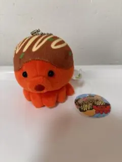 たこ焼きマスコット ぬいぐるみ キーホルダー