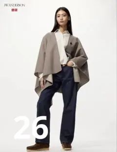 ユニクロ　JWアンダーソン　ストレートデニム　26インチ