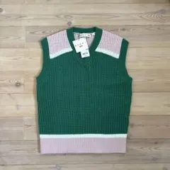 値下げ　新品タグ　UNIQLO MARNI ポップコーンニットVネックベスト　L