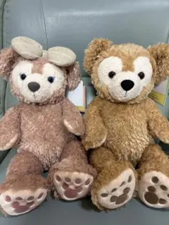 ダッフィー　シェリーメイ　ぬいぐるみSセット　jcb おまけ付き