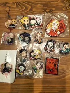 鬼滅の刃 　キーホルダー　ラバーストラップ　ストラップ　まとめ売り