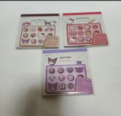 サンリオ　サンリオキャラクターズ　スクエアメモ　チョコ