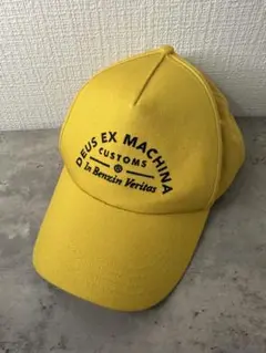 DEUS EX MACHINA イエロー ロゴキャップ デウスのサムネイル