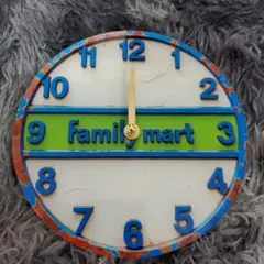 コンビニエンスストア　ファミマ　時計　動作確認オッケー　返品不可　20センチ