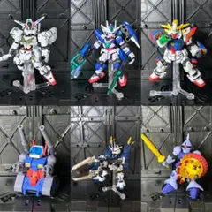 モビルスーツアンサンブル　6体　まとめ売り　ジャンク品　塗装練習品