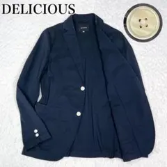 DELICIOUS シアサッカー テーラードジャケット アンコン仕様 日本製のサムネイル