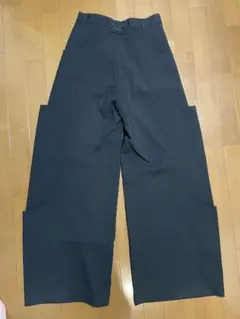GOAT ESSENCE TUCK FLARE PANTS ブラック サイズ2 - メルカリ