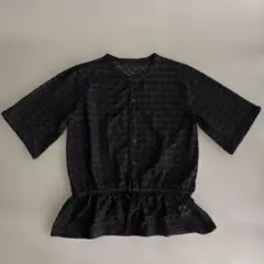 tal. by yumi. × tera wear emu レース 半袖 黒M