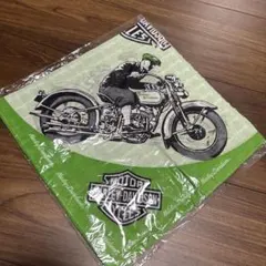 Harley-Davidson バンダナ グリーン　新品のサムネイル