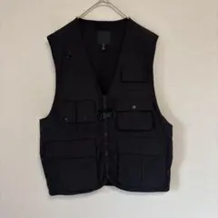 【H&M】(M) メンズ 裏地メッシュ フィッシングベスト ミリタリー風