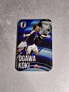 小川航基 サッカー日本代表 長方形缶バッジ