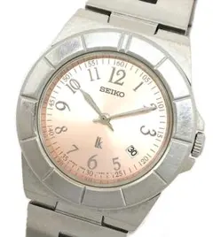 SEIKO LK 7N82-0620 1998年製 ピンク文字盤 レディース - メルカリ