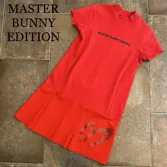 MASTER BUNNY EDITION ワンピース　モックネック　半袖　レッドのサムネイル