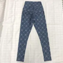 極美品】バーバリー BURBERRY ロゴ総柄 レギンスパンツ ベージュ系