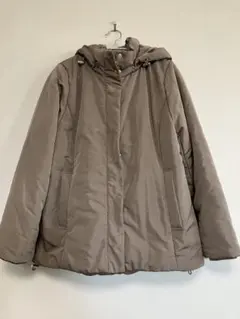 GLOBAL WORK ライトウォーム撥水フードブルゾン　M