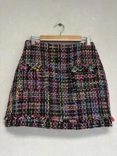 【値下げ】ZARA BASIC ツイードミニスカート XS