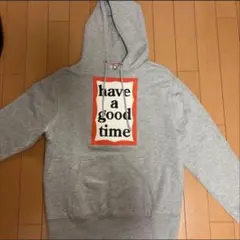 have are good time パーカー グレー