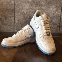NIKE Air Force 1 ホワイト ライトブルーのサムネイル