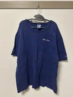 古着Champion ネイビー XX-LARGE Tシャツ