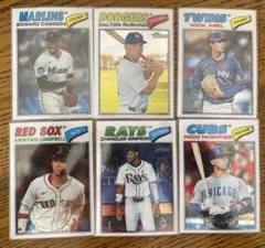 2026 TOPPS HERITAGE BASEChrome 6枚セット