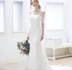 【値下げ】ウェディングドレス　マーメイドドレス　結婚式　前撮り