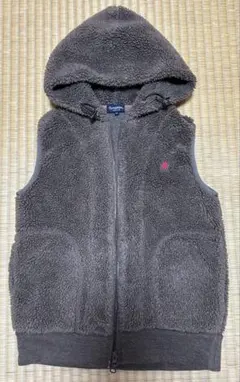 Gymphlex フード付きブラウンベスト サイズ14