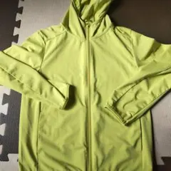 値下げUNIQLO エアリズム フルジップパーカー 130