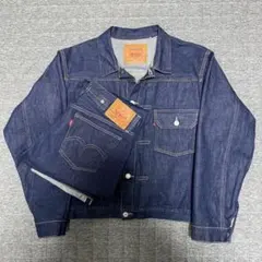 【デニムセットアップ】 濃紺　LVC リーバイス