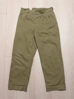 フランス軍　m52チノ　35 French Army M52 Chino Trousers Late Size 35 | U