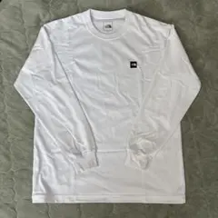 美品 THE NORTH FACE ホワイト 長袖カットソー M