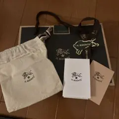 【美品★布製バッグ付き】IL BISONTE イルビゾンテ　紙袋&巾着袋
