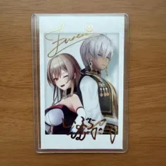 メイフ5周年チェキ 箔押しチェキ