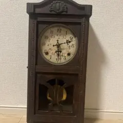 柱時計 アンティークレトロ 振り子時計 昭和13年式 363 - メルカリ
